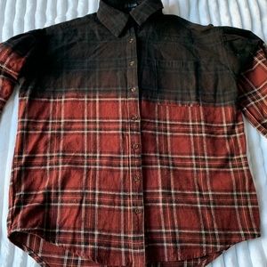 Fashion Nova, Small, Flannel Shirt